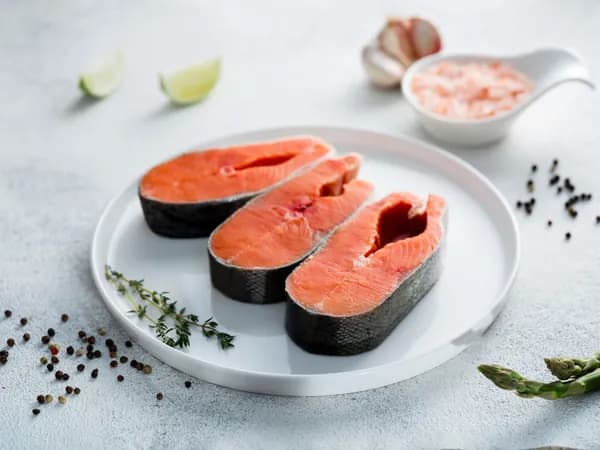 Кижуч стейк 500 г, ВкусАрт, замороженный