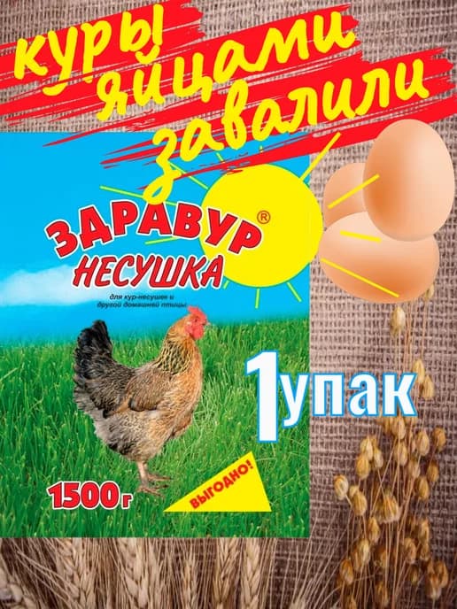 Здравур для кур-несушек 1500 г