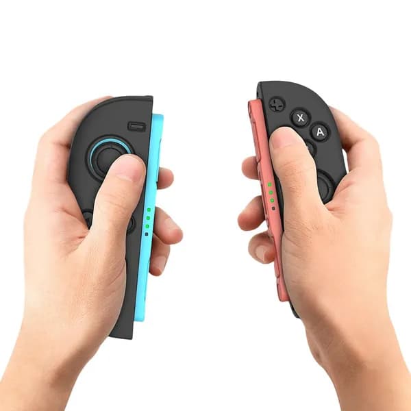 Чехол силиконовый защитный для Joy-Con Nintendo Switch 2 (чёрный)