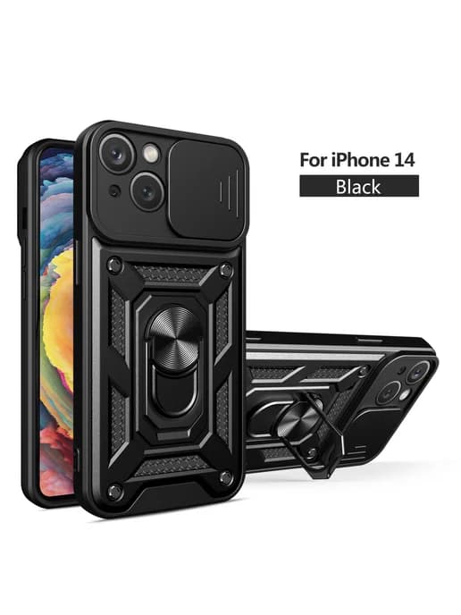 Защитный чехол для iPhone 14 противоударный с защитой камеры