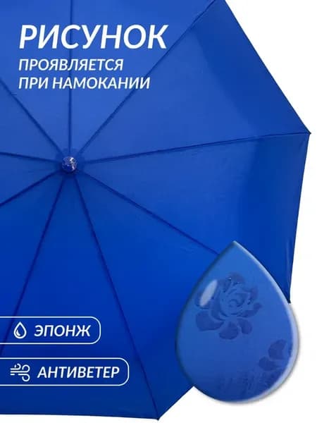 Зонт полуавтомат антиветер складной