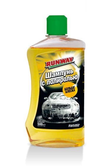 Шампунь  500мл с полиролью