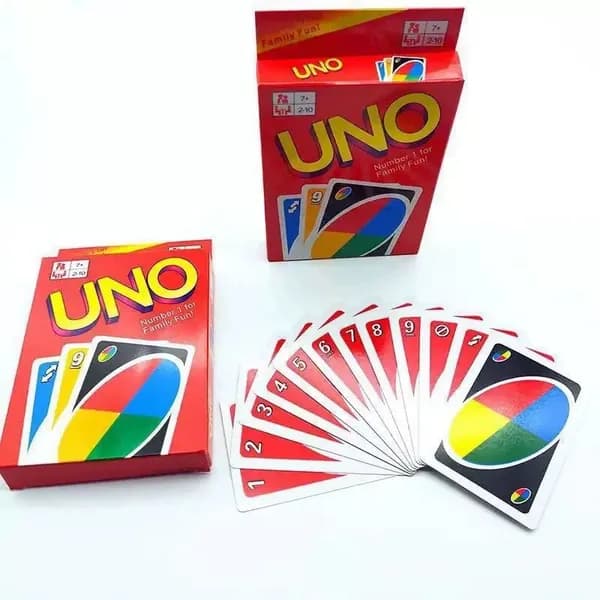 Настольная игра UNO, классическая версия, 108 карт, семейная развлекательная карточная игра