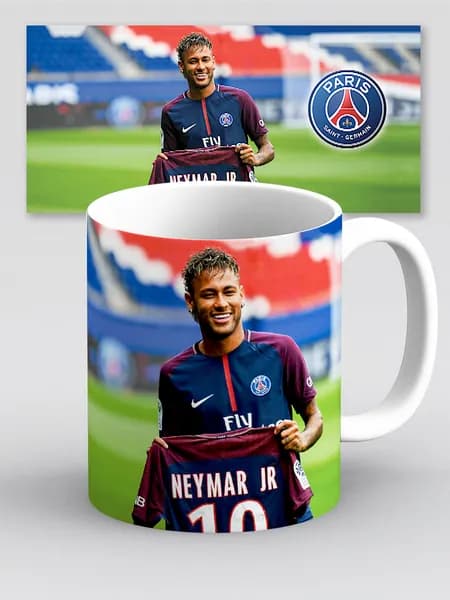 Кружка Футбол Неймар ФК Пари Сен-Жермен Neymar 1