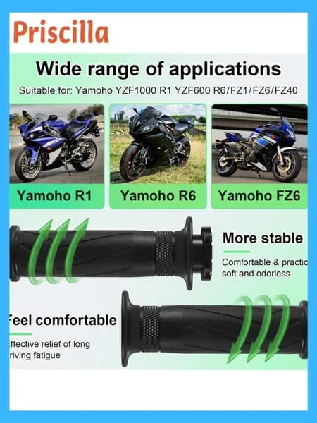 Ручка совместим с мотоцикла YZF R1 R6 FZ6 FZ1 FZ8 XJ6 MT09 MT07 XJR400