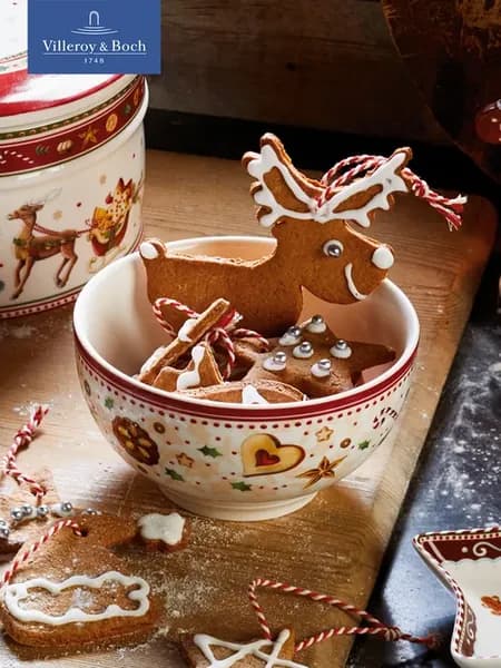 Салатник новогодний 650 мл, Winter Bakery Delight