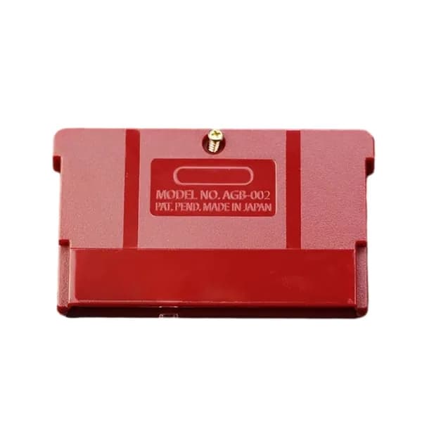 Корпус игровой карты GBA с винтами-бордовый