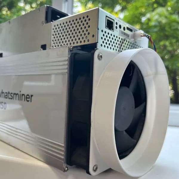 Фланец переходник для асика Whatsminer Вотсмайнер M20S, M21S, M30S, M31S, M50S, M60S, M61 - 160мм