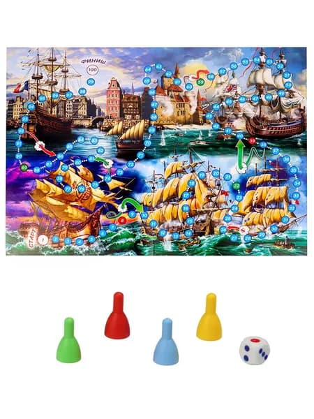 Настольная игра "Морской бой" (Арт. ИН-2607)