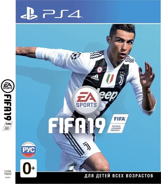 PS4 игра FIFA 19