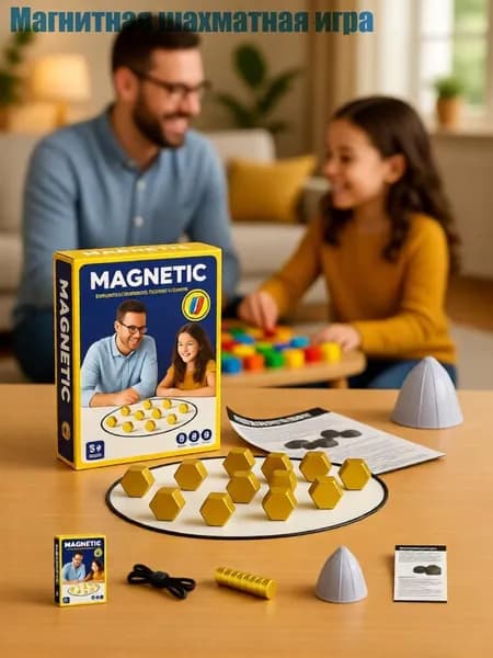 Магнитная шахматная игра, Желтый