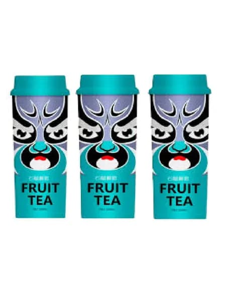 Напиток Zhenchun Fruit Tea Чай фруктовый Гранат и Виноград, 3 шт по 490 мл