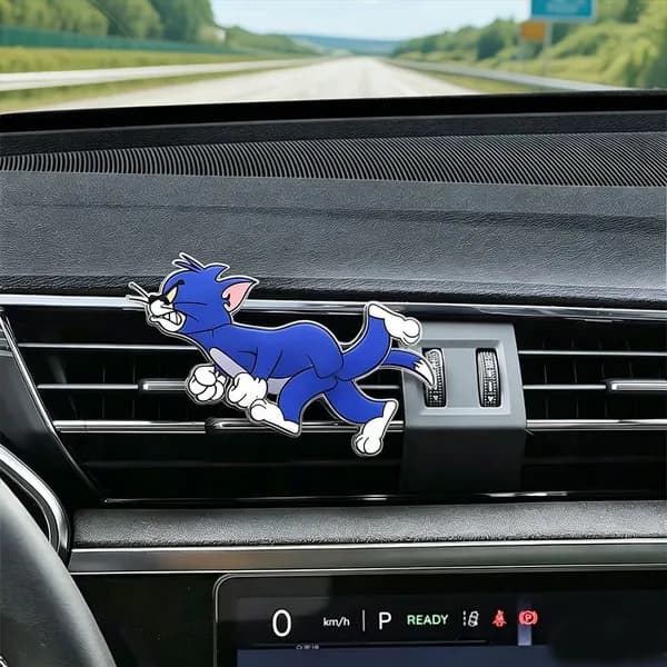 Вращающееся украшение воздухозаборников автомобиля, поворотное, в кошачьем стиле