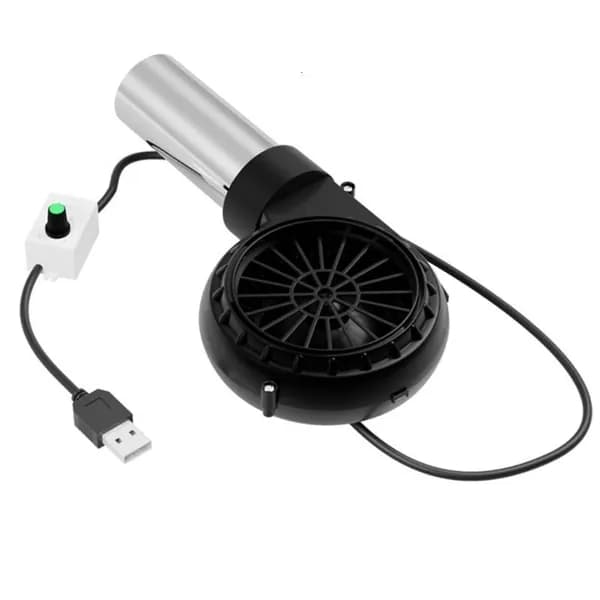 Электрическая воздуходувка для BBQ USB 5V2A, - С выключателем
