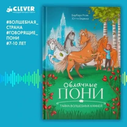 Облачные пони. Тайна волшебных камней | Розе Барбара | Электронная аудиокнига