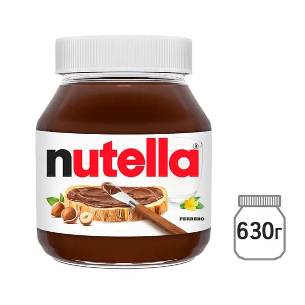Паста ореховая Nutella, 630 г.