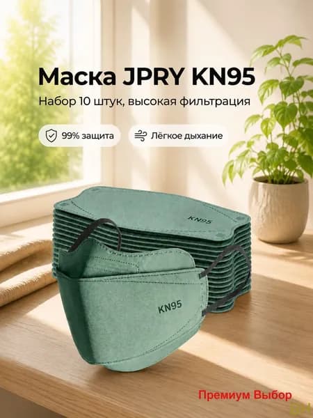 Респиратор профессиональный, FFP3, размер 8, 10 шт.