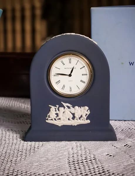 Настольные часы Wedgwood, Англия, 1980-1990 гг.