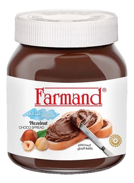 Паста ореховая Farmand с какао, 330 г, 4 штуки