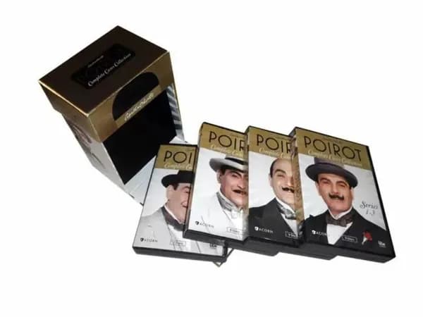 Полное коллекционное издание "Эркюля Пуаро" на 33Dvd Английский