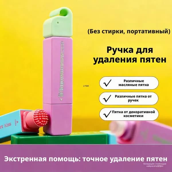 Карандаш пятновыводитель (брелок) для одежды