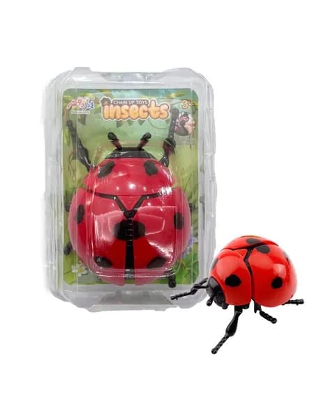 Игрушка-катушка для божьей коровки
