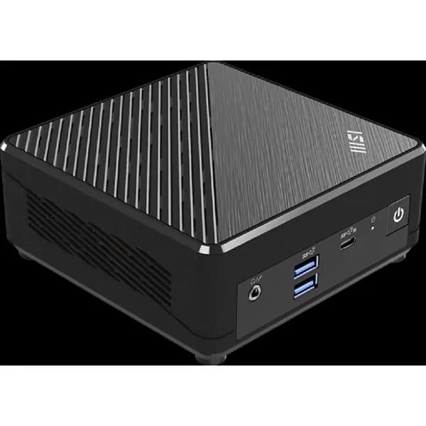 MSI Мини-ПК (Intel Processor N200, RAM 8 ГБ, SSD 256 ГБ, Intel UHD Graphics, Без ОС), 9S6-B0A921-280, черный