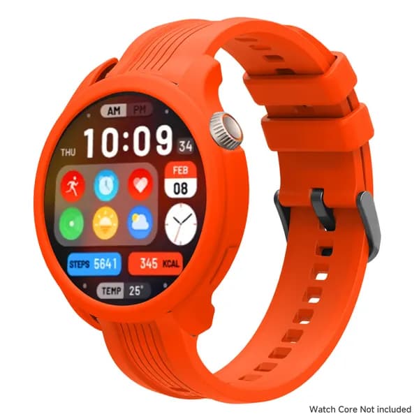 силиконовый ремешок + защитный чехол для Amazfit Balance, спортивный браслет для умных часов Аксессуары