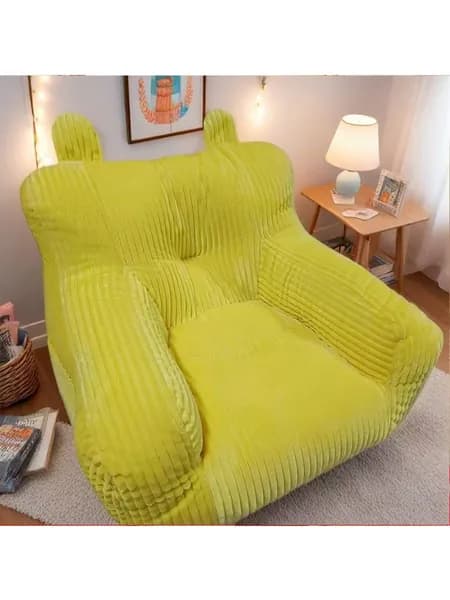MQOUO Кушетка 50х38х35 см,желтый