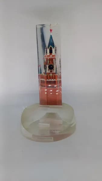 Винтажная советская статуэтка Башня кремля, СССР