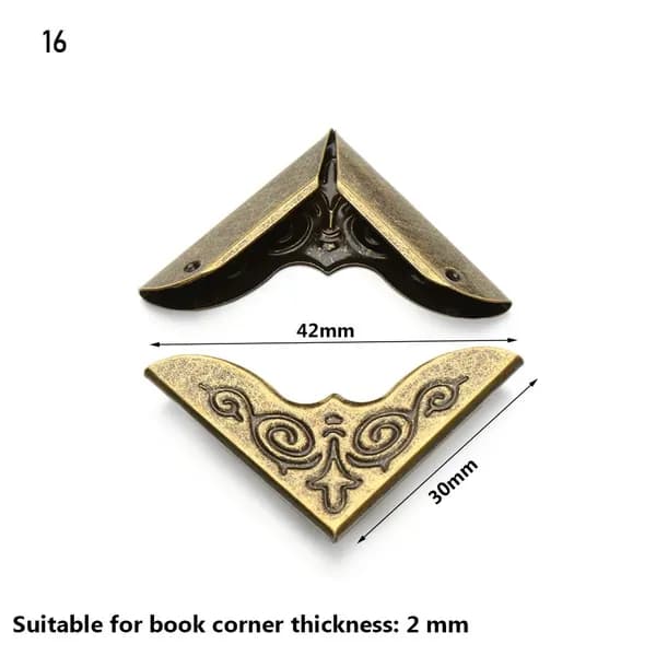 4Pcs Книжный уголок протектор