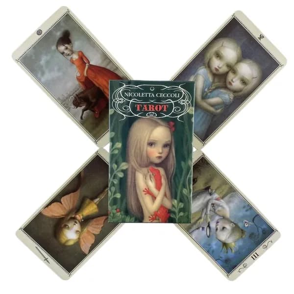 yunzhongyao карты Таро Николетта Чекколи/ Nicoletta Ceccoli Tarot Cards, Гадальные карты
