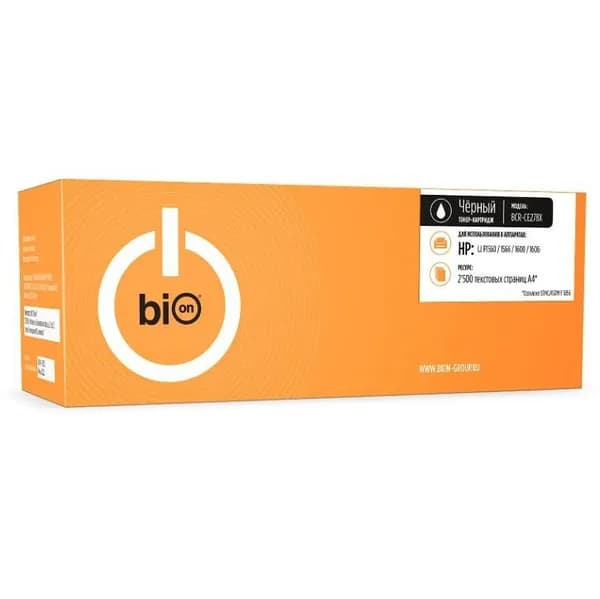 Картридж Bion CE278X для Hp LaserJet Pro P1560, P1566, P1600, P1606
