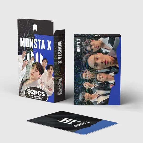 KPOP MONSTA X звездные карточки-94290