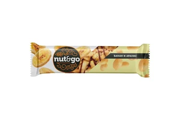 Бат.глаз NutNGo арах. банан. чипс