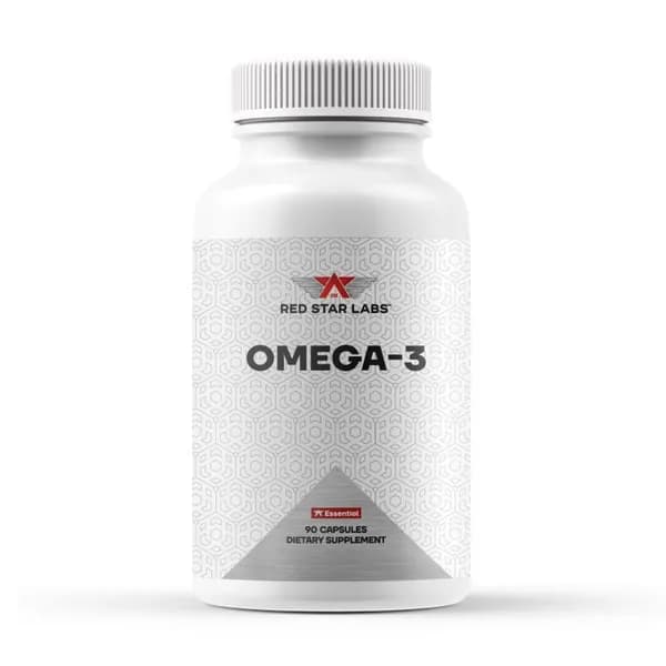 Омега 3, 90 капс, Red Star Labs, Рыбий жир для женщин мужчин детей