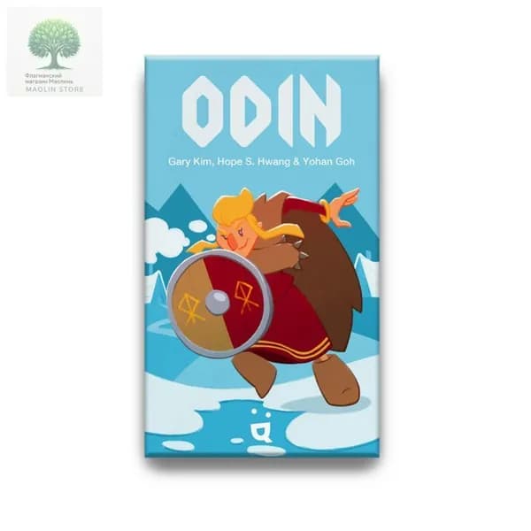 Картовая игра Odin Viking Весело для семейной игры Английский язык