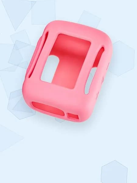 Чехол из силикона для колонки GO 5, Розовый