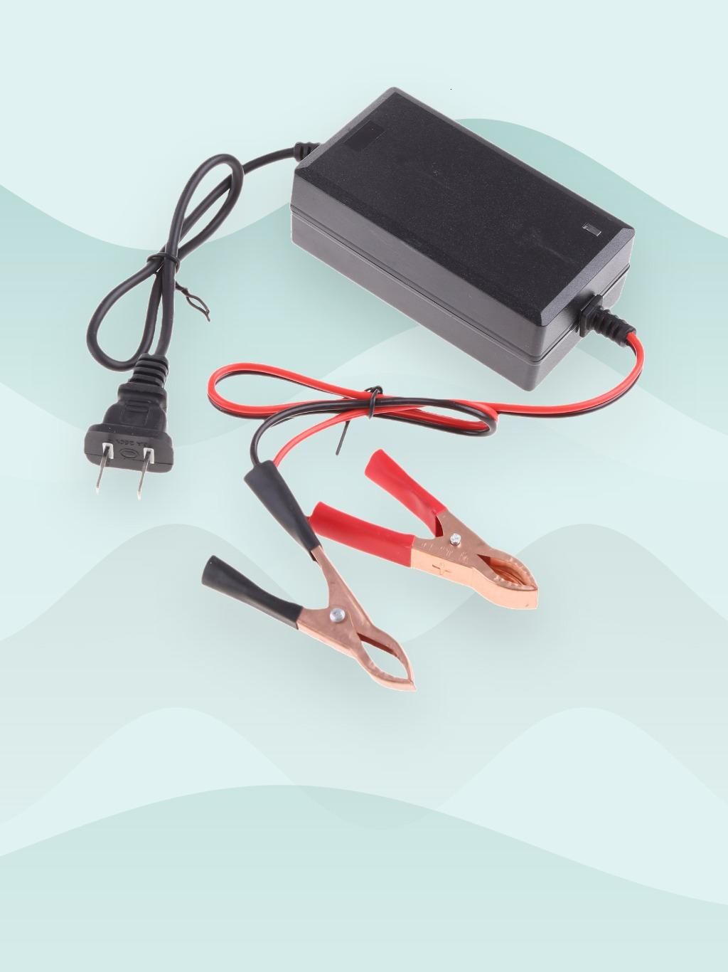 Универсальное мотоциклетное зарядное устройство с индикацией емкости, 12V2A