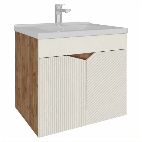 AVK Furniture Тумба под раковину навесная 2 двери Аида, 60x47х52 см