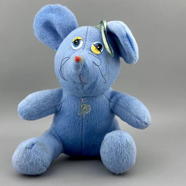 Мягкая винтажная игрушка МЫШОНОК