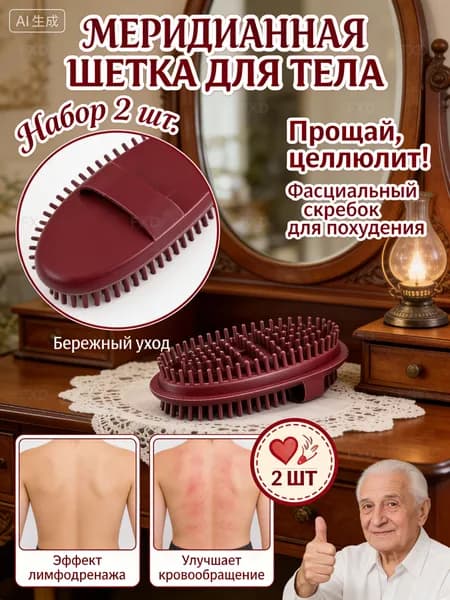 Щетка для сухого массажа