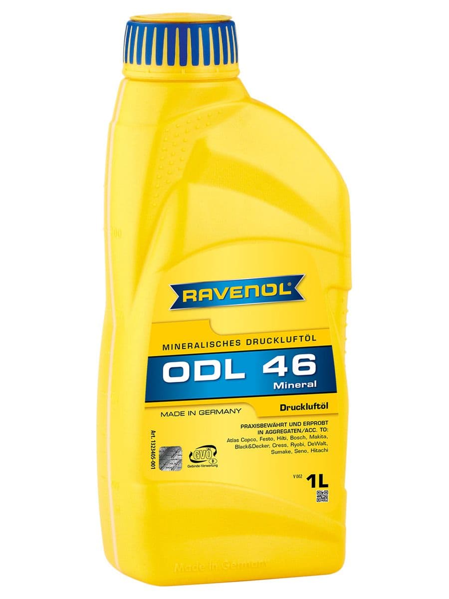 Компрессорное масло RAVENOL ODL 46, 1 литр