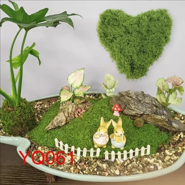 Moss Green Сухоцветы Мох,1 упаковка