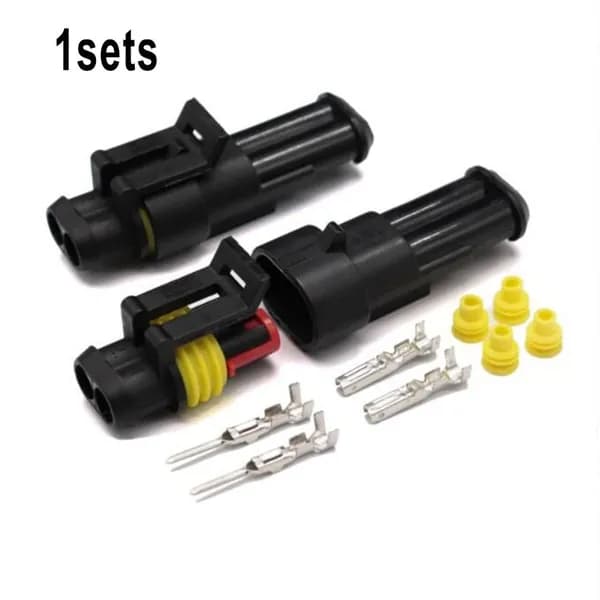 Электрический Водонепроницаемый Разъем 1 2 3 4 5 6-Контактный Разъем Superseal Car Boat Kit Clip