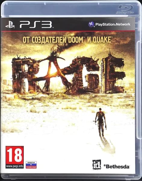 Игра Rage PS3 Полностью на русском языке