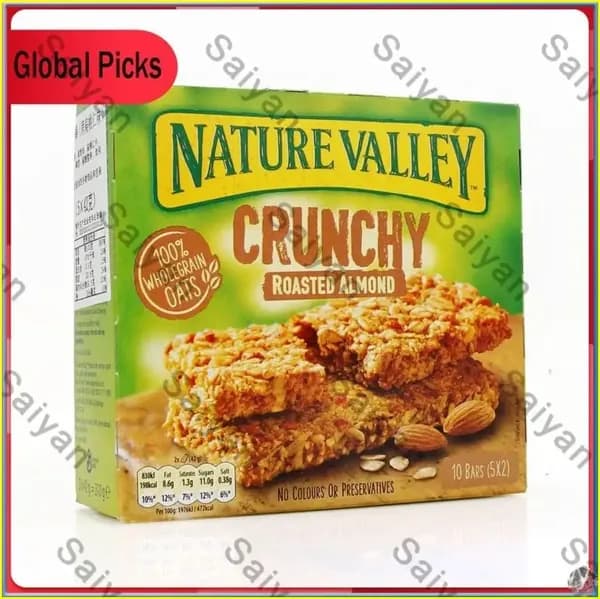 Хрустящие овсяные батончики Nature Valley, ассорти вкусов, 210 г