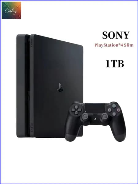 Игровая приставка Sony Playstation 4 Slim на 1TB, премиумэкземпляр с полностью новой коробкой от международного русского издания.