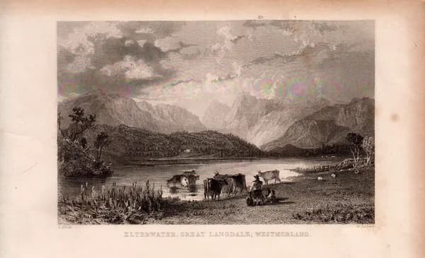 1835 год. Озерный край в долине перед Кембрийскими горами