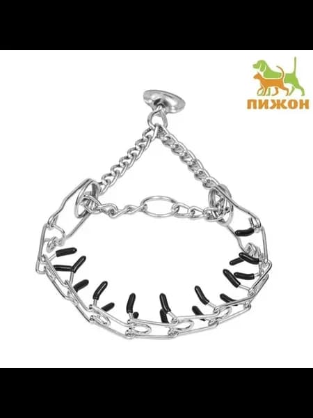 Ошейник - полуудавка строгий с защ. колпач. 45 см х 2,5 мм